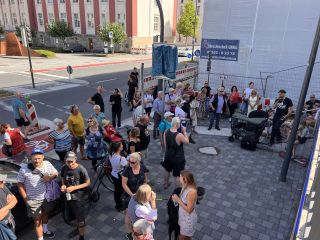 Publikum an der Stadtion Stutzmauer Fassstrasse_Foto Pottporus